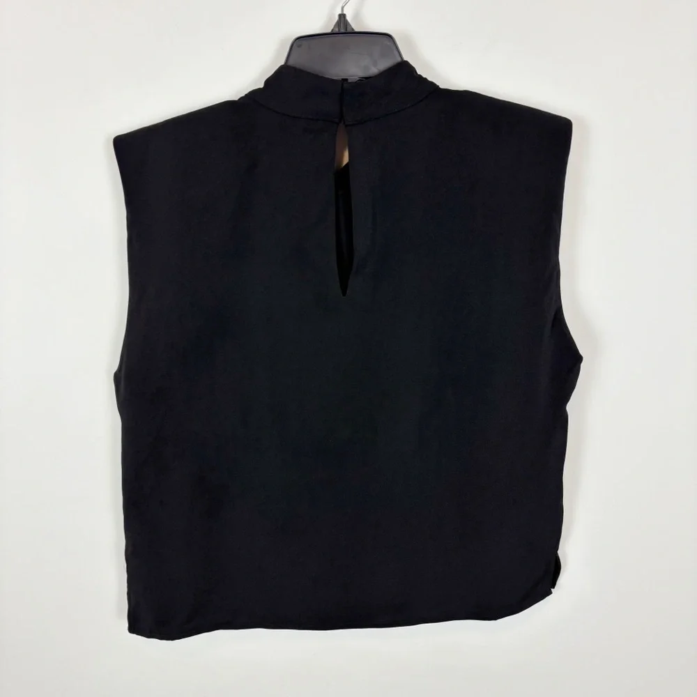 Steve Madden Adelie Top in Black Onyx Size M